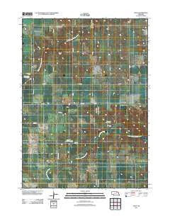 Venus Nebraska Historical topographic map, 1:24000 scale, 7.5 X 7.5 Minute, Year 2011