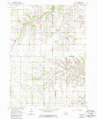 Venus Nebraska Historical topographic map, 1:24000 scale, 7.5 X 7.5 Minute, Year 1963