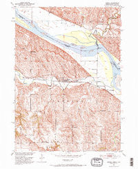 Verdel Nebraska Historical topographic map, 1:24000 scale, 7.5 X 7.5 Minute, Year 1950