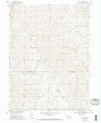 Wahoo SE Nebraska Historical topographic map, 1:24000 scale, 7.5 X 7.5 Minute, Year 1969