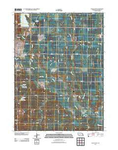 Wahoo East Nebraska Historical topographic map, 1:24000 scale, 7.5 X 7.5 Minute, Year 2011