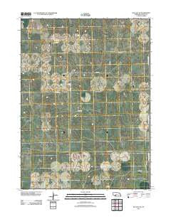 Wallace NE Nebraska Historical topographic map, 1:24000 scale, 7.5 X 7.5 Minute, Year 2011