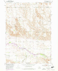 Walworth Nebraska Historical topographic map, 1:24000 scale, 7.5 X 7.5 Minute, Year 1951