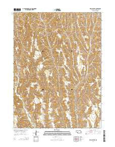 Wellfleet SE Nebraska Current topographic map, 1:24000 scale, 7.5 X 7.5 Minute, Year 2014