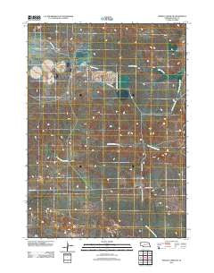 Whistle Creek SW Nebraska Historical topographic map, 1:24000 scale, 7.5 X 7.5 Minute, Year 2011