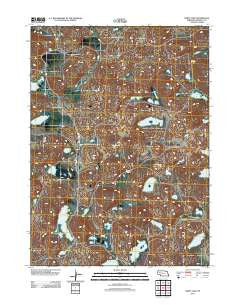 White Lake Nebraska Historical topographic map, 1:24000 scale, 7.5 X 7.5 Minute, Year 2011