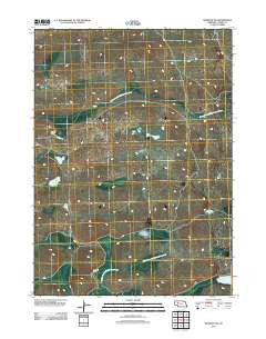 Whitman NW Nebraska Historical topographic map, 1:24000 scale, 7.5 X 7.5 Minute, Year 2011
