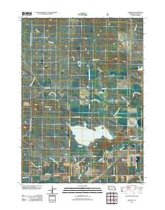 Whitney Nebraska Historical topographic map, 1:24000 scale, 7.5 X 7.5 Minute, Year 2011