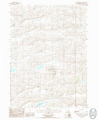 Wild Horse Hill Nebraska Historical topographic map, 1:24000 scale, 7.5 X 7.5 Minute, Year 1986