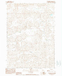 Wild Mare Lake Nebraska Historical topographic map, 1:24000 scale, 7.5 X 7.5 Minute, Year 1990