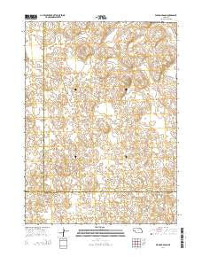 Williams Ranch Nebraska Current topographic map, 1:24000 scale, 7.5 X 7.5 Minute, Year 2014