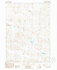 Wilson Valley Nebraska Historical topographic map, 1:24000 scale, 7.5 X 7.5 Minute, Year 1985