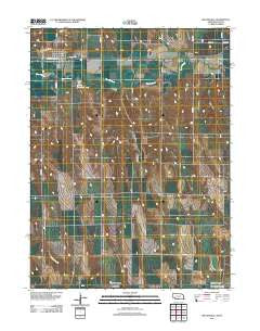 Wilsonville Nebraska Historical topographic map, 1:24000 scale, 7.5 X 7.5 Minute, Year 2011