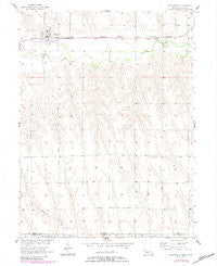 Wilsonville Nebraska Historical topographic map, 1:24000 scale, 7.5 X 7.5 Minute, Year 1957