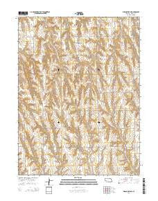 Wilsonville NE Nebraska Current topographic map, 1:24000 scale, 7.5 X 7.5 Minute, Year 2014