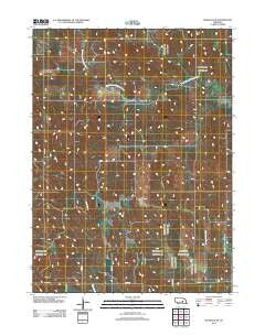 Wolbach NE Nebraska Historical topographic map, 1:24000 scale, 7.5 X 7.5 Minute, Year 2011
