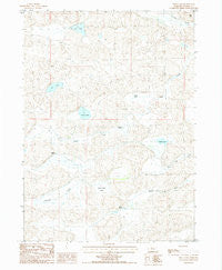 Wolf Lake Nebraska Historical topographic map, 1:24000 scale, 7.5 X 7.5 Minute, Year 1987