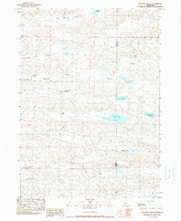 Wolford Valley Nebraska Historical topographic map, 1:24000 scale, 7.5 X 7.5 Minute, Year 1989