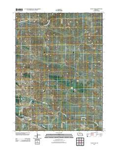 Wood Lake Nebraska Historical topographic map, 1:24000 scale, 7.5 X 7.5 Minute, Year 2011
