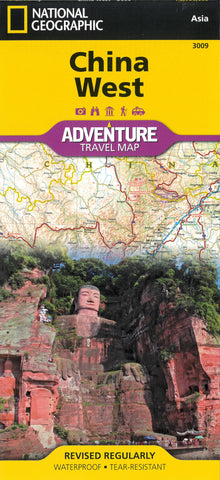 Buy map China, West Adventure Map 3009
