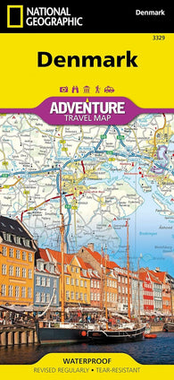 Buy map Denmark Adventure Map 3329