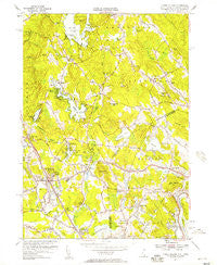 Ayers Village New Hampshire Historical topographic map, 1:24000 scale, 7.5 X 7.5 Minute, Year 1955