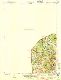 Ayers Village New Hampshire Historical topographic map, 1:31680 scale, 7.5 X 7.5 Minute, Year 1943