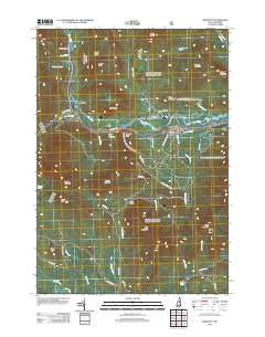Bartlett New Hampshire Historical topographic map, 1:24000 scale, 7.5 X 7.5 Minute, Year 2012