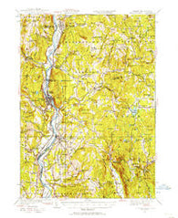 Bellows Falls New Hampshire Historical topographic map, 1:62500 scale, 15 X 15 Minute, Year 1927