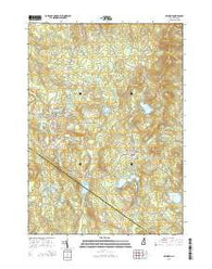 Belmont New Hampshire Current topographic map, 1:24000 scale, 7.5 X 7.5 Minute, Year 2015
