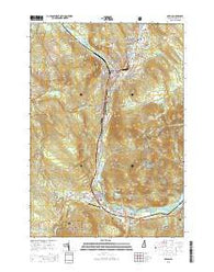 Berlin New Hampshire Current topographic map, 1:24000 scale, 7.5 X 7.5 Minute, Year 2015