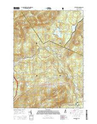 Bethlehem New Hampshire Current topographic map, 1:24000 scale, 7.5 X 7.5 Minute, Year 2015