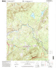 Bethlehem New Hampshire Historical topographic map, 1:24000 scale, 7.5 X 7.5 Minute, Year 1995