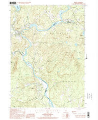 Bristol New Hampshire Historical topographic map, 1:24000 scale, 7.5 X 7.5 Minute, Year 2000