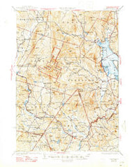 Cardigan New Hampshire Historical topographic map, 1:62500 scale, 15 X 15 Minute, Year 1930