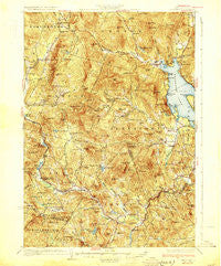 Cardigan New Hampshire Historical topographic map, 1:62500 scale, 15 X 15 Minute, Year 1930