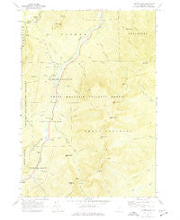 Carter Dome New Hampshire Historical topographic map, 1:24000 scale, 7.5 X 7.5 Minute, Year 1970