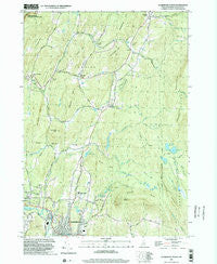 Claremont North New Hampshire Historical topographic map, 1:24000 scale, 7.5 X 7.5 Minute, Year 1998