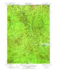Crawford Notch New Hampshire Historical topographic map, 1:62500 scale, 15 X 15 Minute, Year 1946