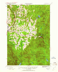 Dixville New Hampshire Historical topographic map, 1:62500 scale, 15 X 15 Minute, Year 1930
