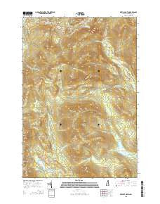 Dixville Notch New Hampshire Current topographic map, 1:24000 scale, 7.5 X 7.5 Minute, Year 2015