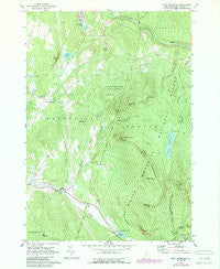 East Haverhill New Hampshire Historical topographic map, 1:24000 scale, 7.5 X 7.5 Minute, Year 1967