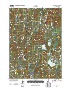 East Lempster New Hampshire Historical topographic map, 1:24000 scale, 7.5 X 7.5 Minute, Year 2012