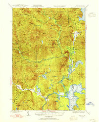 Errol New Hampshire Historical topographic map, 1:62500 scale, 15 X 15 Minute, Year 1930