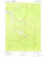Franconia New Hampshire Historical topographic map, 1:24000 scale, 7.5 X 7.5 Minute, Year 1967