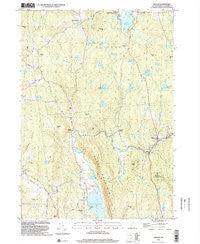 Gilsum New Hampshire Historical topographic map, 1:24000 scale, 7.5 X 7.5 Minute, Year 1998