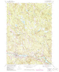 Goffstown New Hampshire Historical topographic map, 1:24000 scale, 7.5 X 7.5 Minute, Year 1969