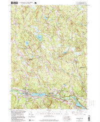 Goffstown New Hampshire Historical topographic map, 1:24000 scale, 7.5 X 7.5 Minute, Year 1995