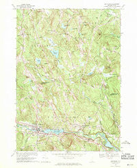 Goffstown New Hampshire Historical topographic map, 1:24000 scale, 7.5 X 7.5 Minute, Year 1969