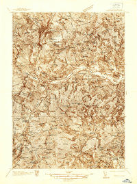 Gorham New Hampshire Historical topographic map, 1:48000 scale, 15 X 15 Minute, Year 1937